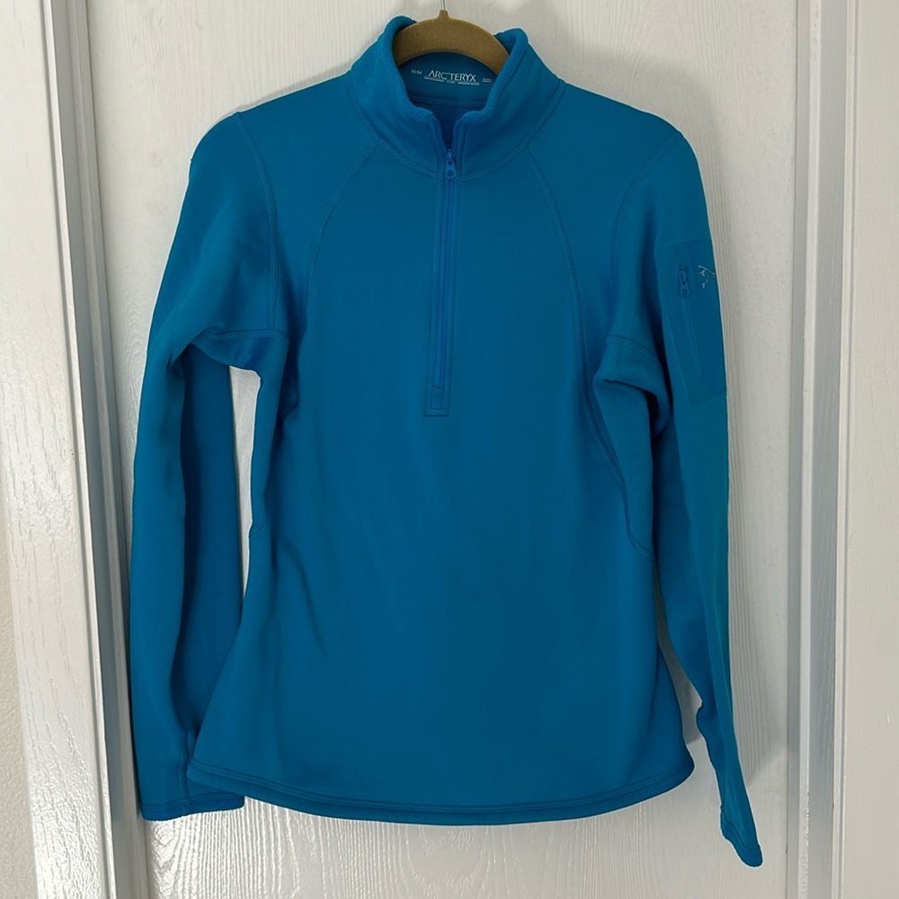 Arcteryx Rho AR zip neck